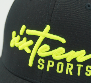 Sixteen sports Full Cap black/neon