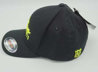 Sixteen sports Full Cap black/neon