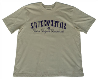 Uniisex 1616 Statement T-Shirt von 16sports, weiches Baumwollmaterial, bequemes Design, zeigt modernes Logo vorne.