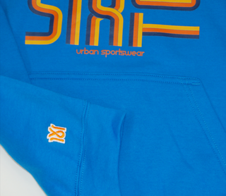 1616 Color Rush Varsity Hoodie (unisex)