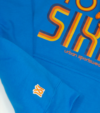 1616 Color Rush Varsity Hoodie (unisex)