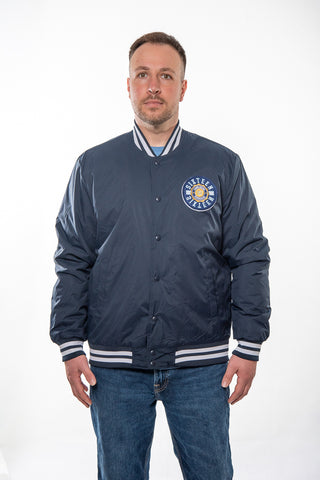 Unisex 1616 College Jacke von 16sports, sportliche Jacke mit Kapuze und Reißverschluss, ideal für Freizeit und Sport.