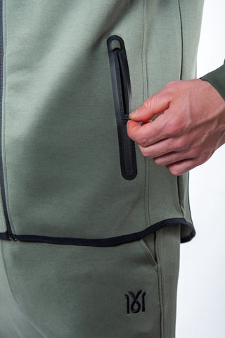 16sports 1616 TeamWear Hoodie-Jacke, bequemer Sweatshirt mit Kapuze, sportliches Design, für Teams und Freizeit.
