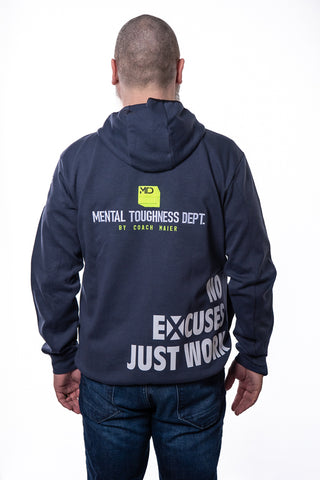 Sportlicher MTD Athletic Hoodie mit Kapuze und Reißverschluss, 16sports, bequemes Sweatshirt für Fitness und Freizeit.