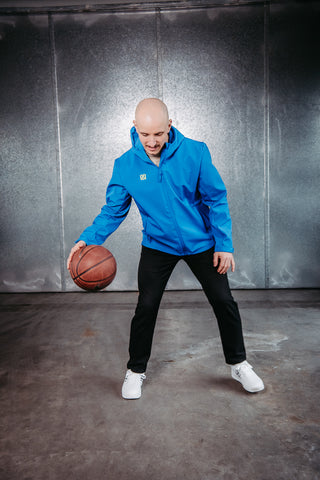 Unisex 16sports 1616 TEAM Softshell-Jacke mit wasserabweisendem Material und sportlichem Design, Nahaufnahme der Jacke.