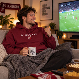 FC Elmshorn Hoodie Burgund