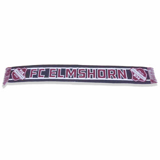 Fanschal des FC Elmshorn von 1616 x FCE, sportlich bedruckt, aus weichem Stoff, ideal für Fans und Unterstützung bei Spielen