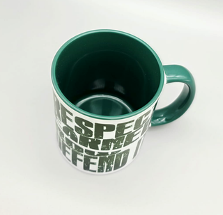 NFS SEALS Kaffeebecher aus Keramik mit buntem Design, ideal als Accessoire für Kaffee- und Teeliebhaber
