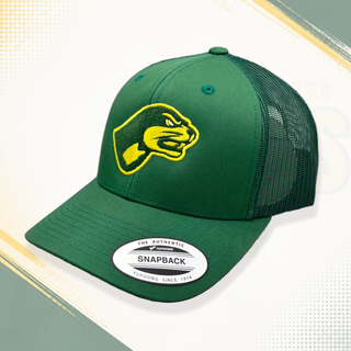 NFS Trucker-Cap mit schwarzem Schirm und Mesh-Rückseite, bequemer Freizeit-Baseballcap, modisches Accessoire für den Alltag