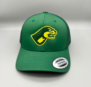 NFS Trucker-Cap aus Baumwolle mit Mesh-Rückseite, schwarze Cap mit gesticktem NFS-Logo, für Damen und Herren.